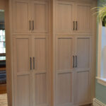 mission style custom pantry cabinetry