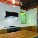 contemporary white kitchen cabinetry