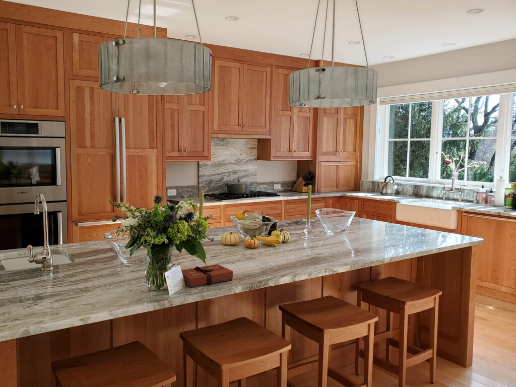 High End Wood Finish Cabinetry